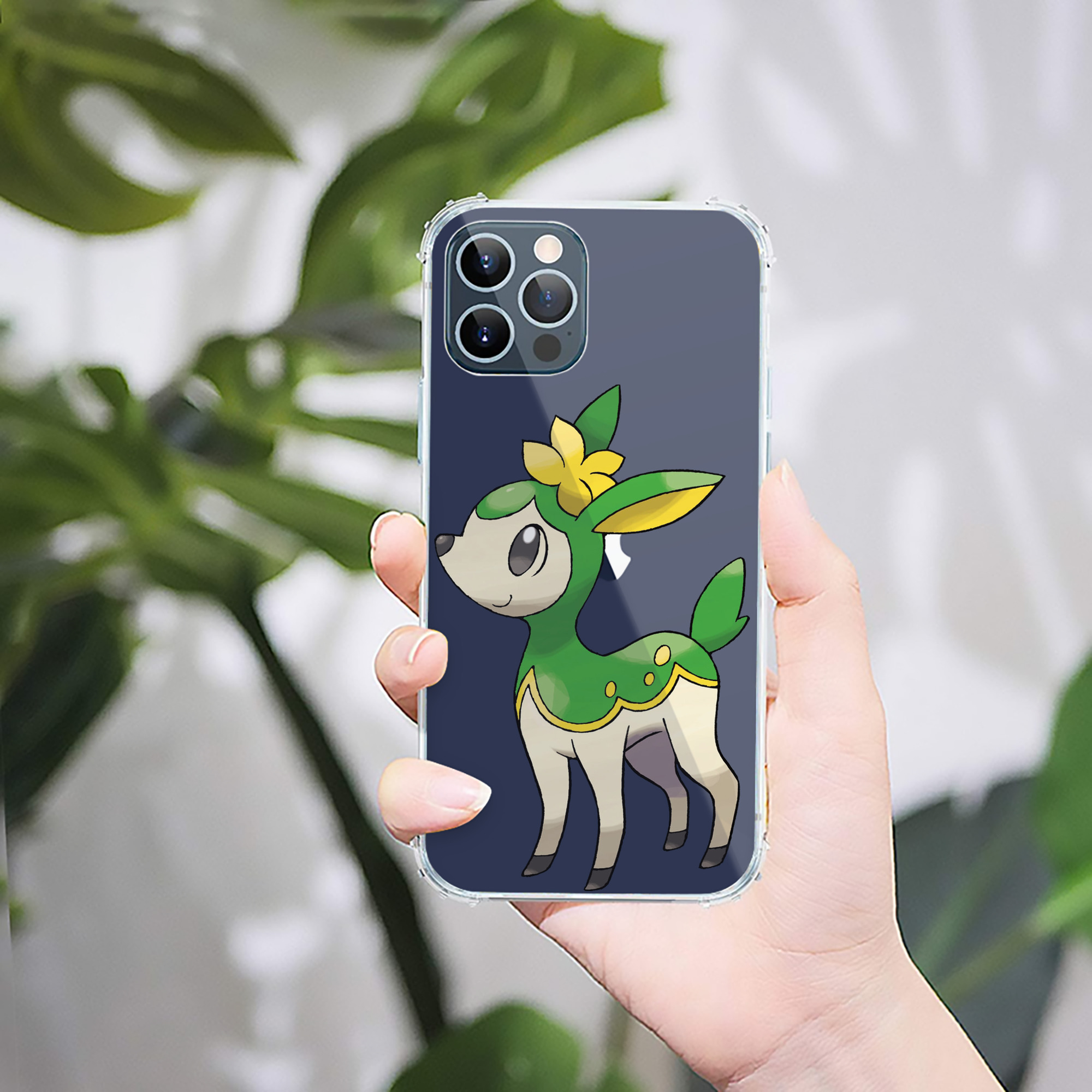 （画像用） ポケットモンスター Pokémon 【iPhone 12シリーズ対応】透明スマホケース（クリアソフトケース）
